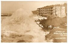 RPPC  Moclips Gray's Harbor Storm Washington December 1913 Postcard RARE picture