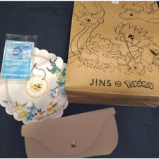 JINS limited collaboration Pokemon glasses Eevee glasses case and various sets picture