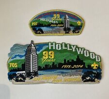 BSA PATCHES LOS ANGELES AREA COUNCIL 2014 FOS BIG/REGULAR CSP 99 YR ANNIVERSARY  picture