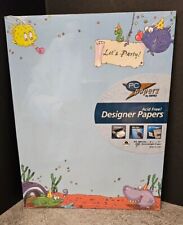 AMPAD Sea Party Acid Free PC Paper, 25 Sheets, 24 LB, #35749 Made In USA picture