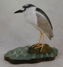 Black-crowned Night-Heron     Original Wood Carving picture