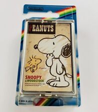 Nintendo Snoopy plastic playing cards Snoopy and Woodstock Peanuts very rare picture