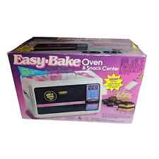 Vintage 1994 Kenner Easy Bake Oven & Snack Center W/ Original Box Light Turns On picture