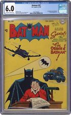 Batman #47 CGC 6.0 1948 4331192003 1st detailed Batman origin picture