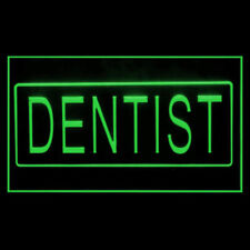 190044 Dentist OPEN Clinic Medical Shop Display LED Light Neon Sign picture