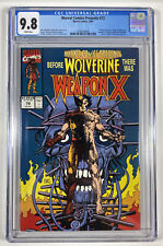 Marvel Comics Presents #72 (Marvel 1991) CGC 9.8 NM+/MT 1st Weapon X, Wolverine picture