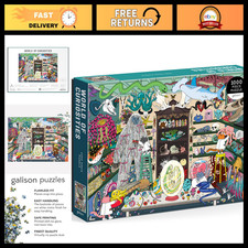 Galison - World of Curiosities 1000 Piece Jigsaw Puzzle for Adults picture
