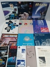 Vintage NASA Ephemera Lot Space Shuttle Spinoff Hubble Delta III 1980s-2000 picture