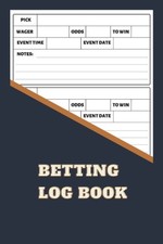 Betting Log Book: Sports Betting Notebook | Sports Betting Gifts | Football, Ten picture