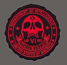 DEPARTMENT OF DEFENSE SACRED SILENCE INTELLIGENCE 3.5 INCH HOOK PATCH  picture