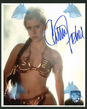 Carrie Fisher Star Wars Signed Autographed Photo 8x10 Reprint picture
