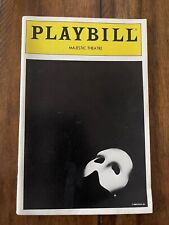 The Phantom Of The Opera - Majestic Theatre Playbill - April 1991 - Mark Jacoby picture