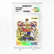 CANADA Card 2023 GleeBeeCo Coat of Arms Holographic #CNCT-L /49 picture