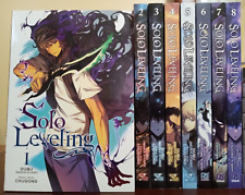 Solo Leveling Manhwa Vol. 1-8 Complete Set Comic Full Color English Chugong picture
