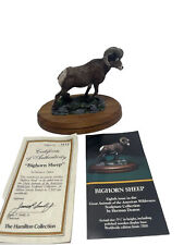 Hamilton Collection  BIGHORN SHEEPS  Limited Edition 1983 W/Certificate Of Put picture