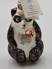 1996 Christopher Radko A Winter Bear's Heart (AIDS Awareness) Ornament - W/tag  picture