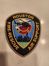 Houston Fire Air Support Fire Department patches - new  picture