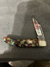 Fighting Roosters Christmas Knife 1981 Only 600 Made picture
