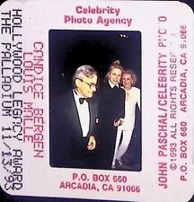 LOUIS MALLE & CANDICE BERGEN HOLLYWOOD LEGACY AWARD 1993 - 35MM SLIDE P.40.15 picture
