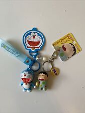 Cute Crayon Shin Chan  With Doraemon Keychain Set picture