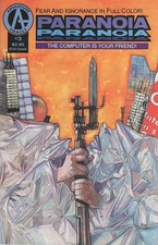 Paranoia (Adventure) #3 FN; Adventure | Based On RPG - w/Bag+Board picture