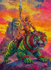 He-Man Masters of the Universe Limited Artist Signed Art Trading Card /30 picture