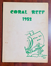 Coral Reef School Yearbook 1952 Guantanamo Bay High School Original Hardcover picture