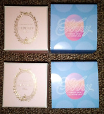 Lot Of Two Laduree Paris Logo Empty Pink Macarons Boxes - 2 3/4