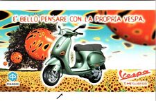 Vtg Ham Radio CB Amateur QSL QSO Card Postcard ITALY VESPA I5ADJ 1999 picture
