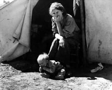 California Migrant Mother and baby The Great Depression 8
