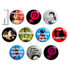 Feminist Fridge Magnets Strong Women Female Symbol 10 Pack Gift Set 1