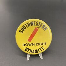 Southwestern Down Right Dynamite Vintage 1970s 1980s 4h FFA Pinback Button Pin picture