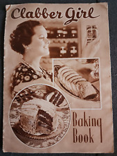 Vintage Clabber Girl Baking Book 1930s Recipes Pamphet Advertising 15 Pages picture