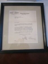 1952 TEXAS SENATOR TOM CONNALLY SIGNED LETTER - COMMITTEE ON FOREIGN RELATIONS picture