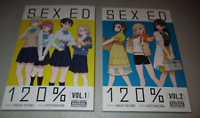 Sex Ed 120% vol. #1, 2  (English Manga Lot) Yen Press picture