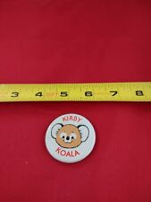 Vintage Kirby Koala Pin Pinback Button Brooch *137-B4 picture