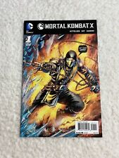 Mortal Kombat X #1 Scorpion Cover Blood Ties DC Comics 2014 High Grade picture
