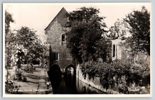 RPPC Postcard~ The Grey Friars~ Canterbury, Kent, England picture