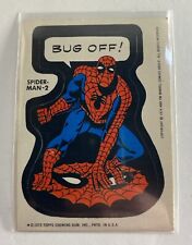 1975 Topps Marvel 🔥 Comic Book Heroes Sticker Spiderman - 2 picture