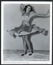 RITA HAYWORTH ACTRESS DANCING SEXY LEGS VINTAGE 1951 ORIGINAL PHOTO picture