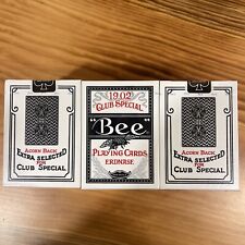 BEE 1902 Playing Cards SILVER (RARE) Acorn Back for Conjuring Arts 2011 - NEW* picture