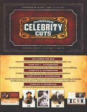 Americana Celebrity Cuts Trading Card Dealer Sell Sheet Promotional Sale 2008 picture
