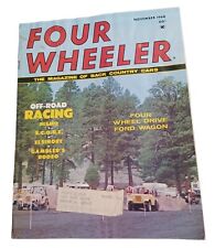 Four Wheeler Magazine November 1968 4WD Ford Wagon Elsinore Gambler's Rodeo picture