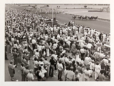 1981 Renton Washington Longacres Horse Track Race Fans Stands WA VTG Press Photo picture