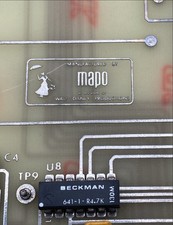 Vintage MAPO Single Channel Display Card PCB Assembly W/ Mary Poppins LOGO 1982 picture