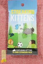 Streaking Kittens Game - Second Expansion of Exploding Kittens, 15 Card Pack picture