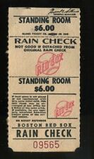 c 1979 Boston Red Sox ticket stub picture