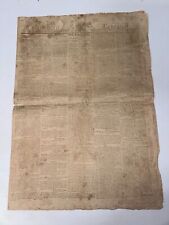 Columbian Centinel August 21, 1811 No. 2,856  Newspaper picture