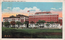 MOUNT SINAI HOSPITAL NEW YORK CITY NY VINTAGE POSTCARD 1924 091423 S picture
