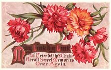 Link of Friendship's Chain Sweet Memories Greetings Card Vintage Postcard picture